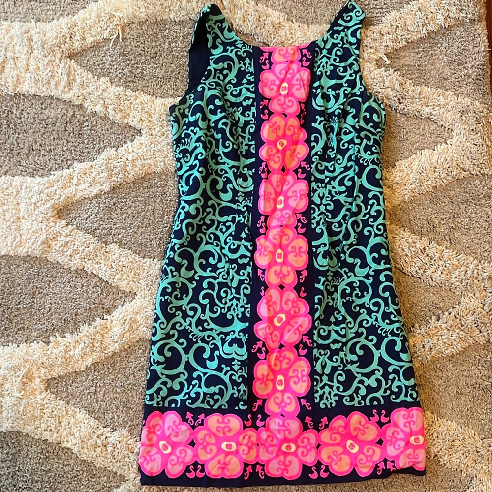 Lilly Pulitzer Shift Dress- Size 8
